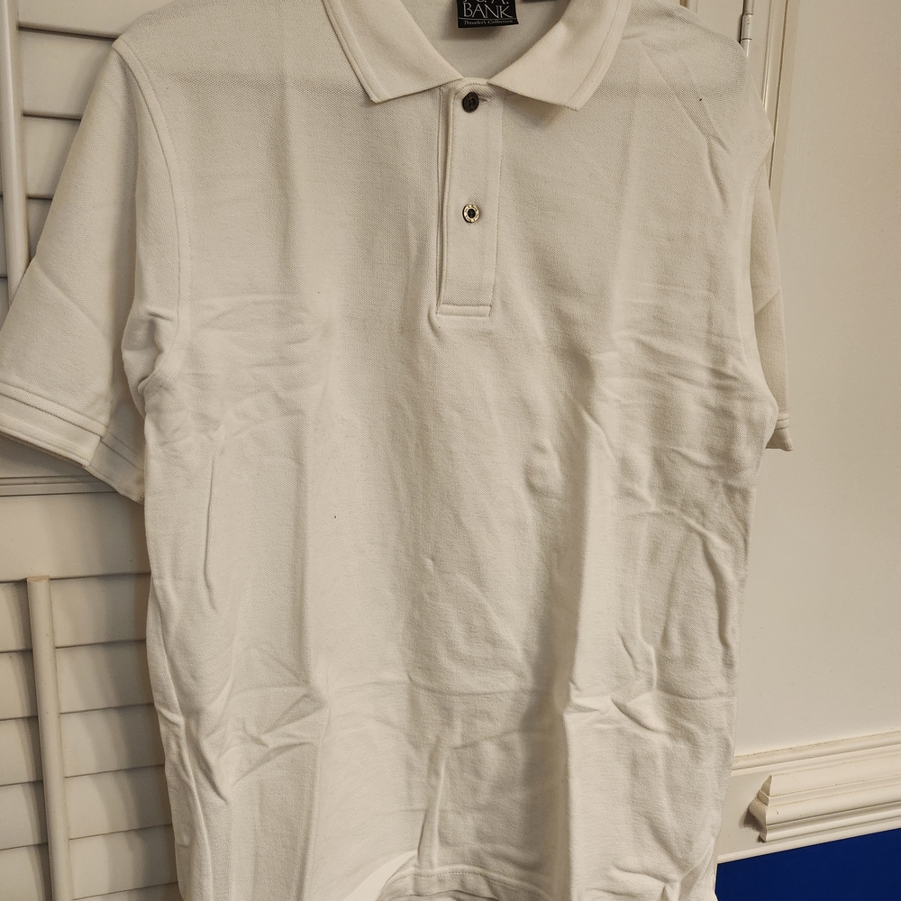 Jos. A. Bank Classic White Polo Shirt